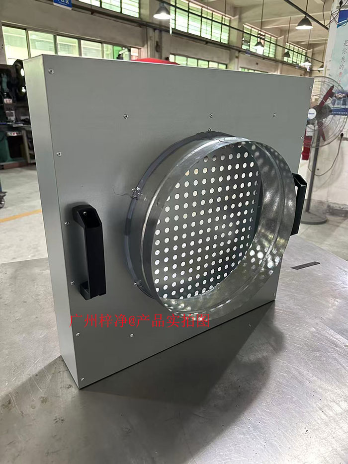 可更換式一體化高效送風口安裝現場實拍圖